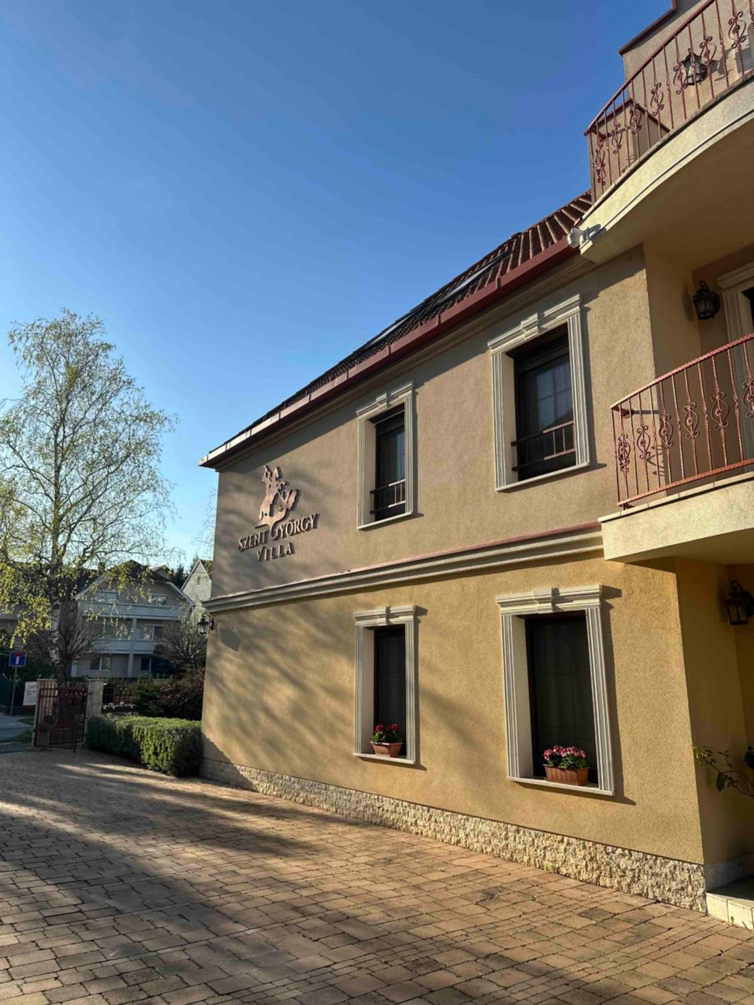 Szent Gyoergy Villa Apartmanhaz Heviz Exterior photo